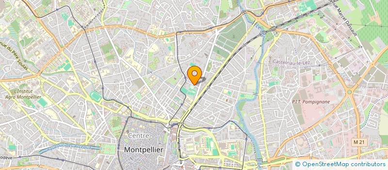 localisation de l'entreprise MADAME SOPHIE PERNET à MONTPELLIER