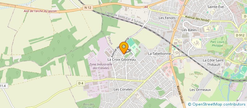 localisation de l'entreprise MADAME SOPHIE PERRET à VERNOUILLET