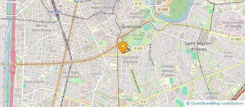 localisation de l'entreprise MADAME SOPHIE PERRETTE à GRENOBLE