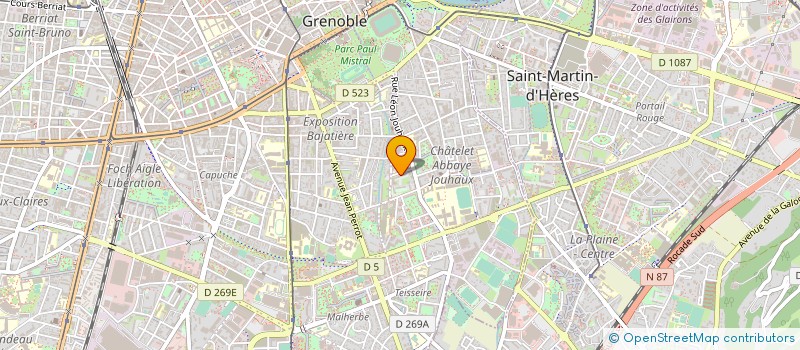 localisation de l'entreprise MADAME SOPHIE PERRIER  GRENOBLE