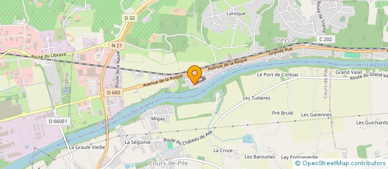 localisation de l'entreprise MADAME SOPHIE PERRIER  SAINT-CERNIN-DE-LABARDE