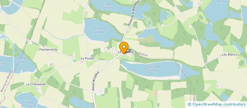 localisation de l'entreprise MADAME SOPHIE PERRIN  LE MONTELLIER