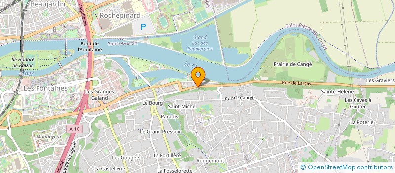 localisation de l'entreprise MADAME SOPHIE PERROT  SAINT-AVERTIN