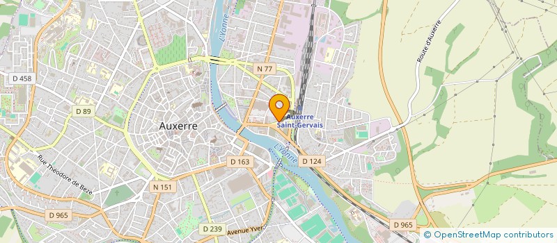 localisation de l'entreprise MADAME SOPHIE PERROT à AUXERRE