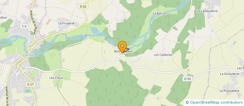 localisation de l'entreprise MADAME SOPHIE PERROT à CHIRE-EN-MONTREUIL