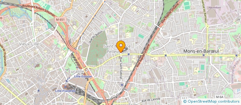 localisation de l'entreprise MADAME SOPHIE PERTIN à LILLE