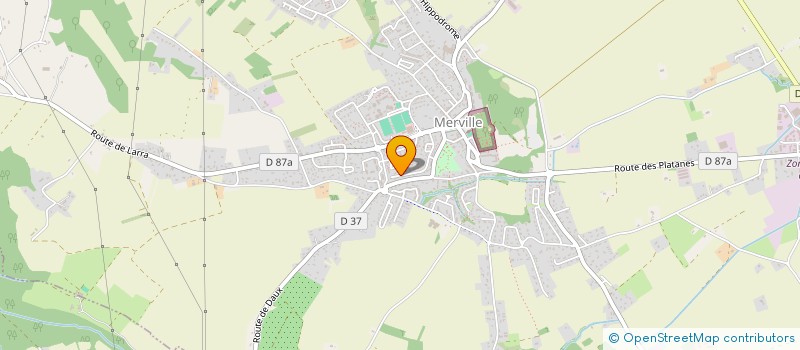 localisation de l'entreprise MADAME SOPHIE PERUCH  MERVILLE