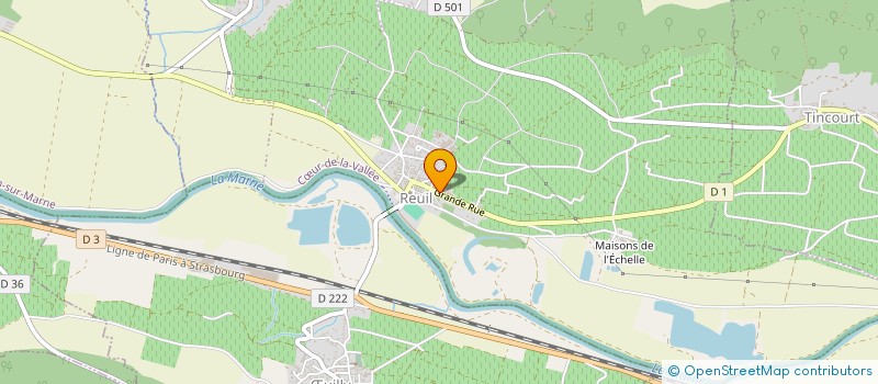 localisation de l'entreprise MADAME SOPHIE PESSENET  COEUR-DE-LA-VALLEE