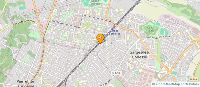 localisation de l'entreprise MADAME SOPHIE PETIT  GARGES-LES-GONESSE