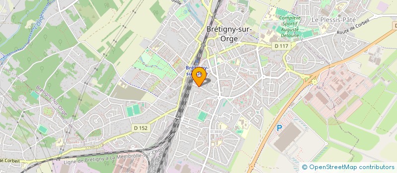 localisation de l'entreprise MADAME SOPHIE PETITCLAIR à BRETIGNY-SUR-ORGE