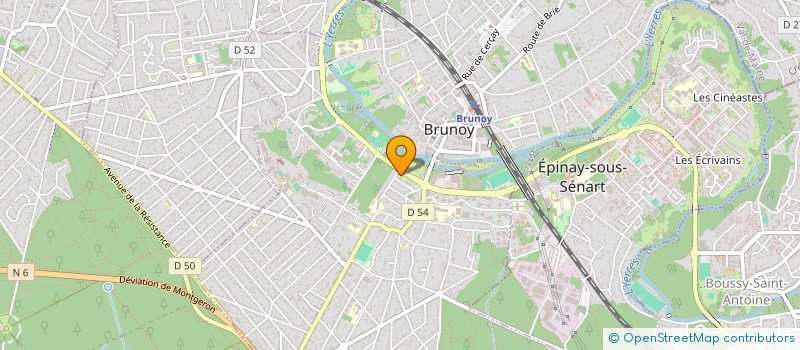 localisation de l'entreprise MADAME SOPHIE PEUTY à BRUNOY
