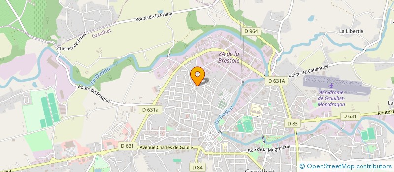 localisation de l'entreprise MADAME SOPHIE PEYRE  GRAULHET