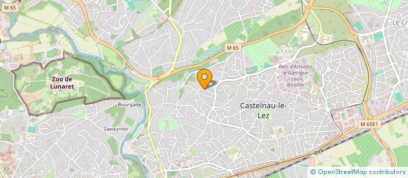 localisation de l'entreprise MADAME SOPHIE PEYRE  CASTELNAU-LE-LEZ