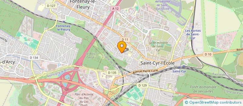 localisation de l'entreprise MADAME SOPHIE PEZRON à SAINT-CYR-L'ECOLE