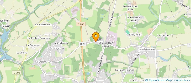 localisation de l'entreprise MADAME SOPHIE PHILIPPE  BOBITAL