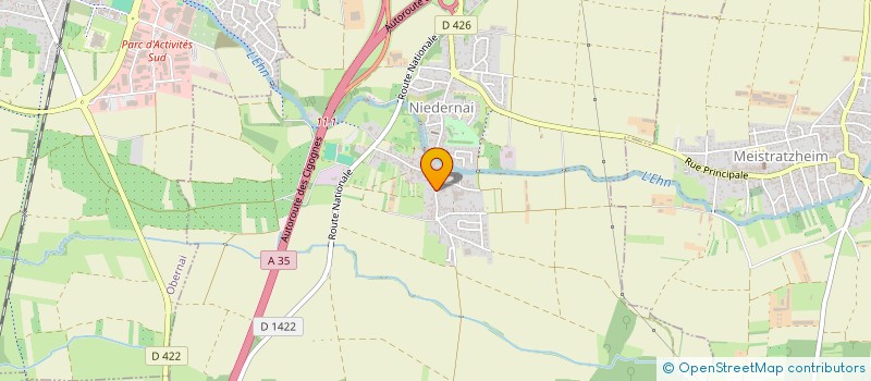 localisation de l'entreprise MADAME SOPHIE PHILIPPS  NIEDERNAI