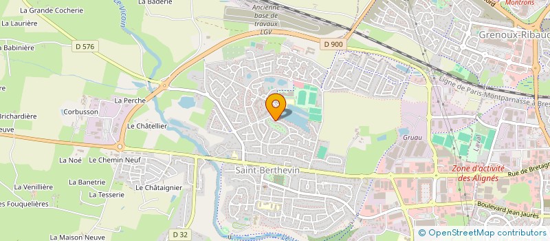 localisation de l'entreprise MADAME SOPHIE PIEDNOIR  SAINT-BERTHEVIN