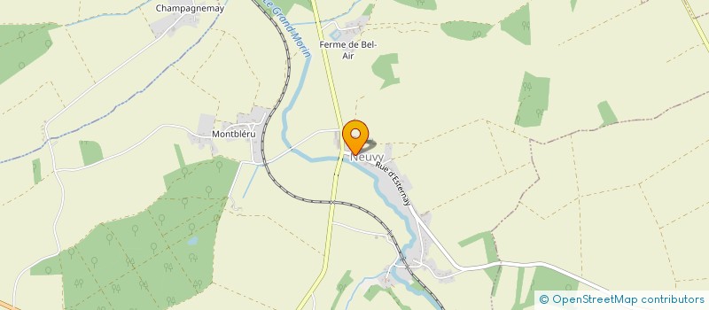 localisation de l'entreprise MADAME SOPHIE PIERACCI  LES ESSARTS-LE-VICOMTE