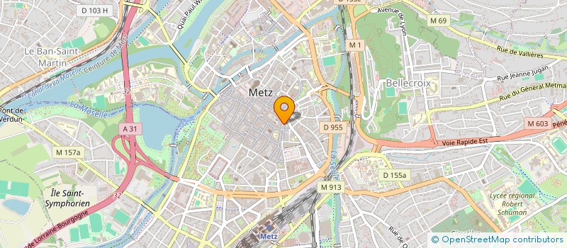 localisation de l'entreprise MADAME SOPHIE PIERRAT  METZ