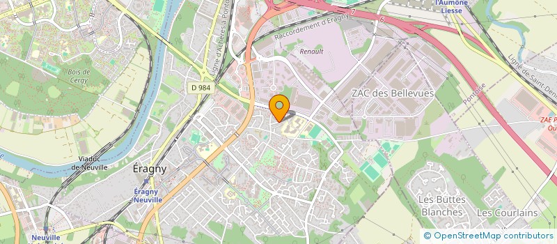 localisation de l'entreprise MADAME SOPHIE PIERRE  ERAGNY