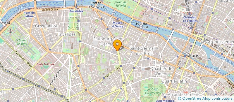 localisation de l'entreprise MADAME SOPHIE PIERRE DE LA BRIERE  PARIS