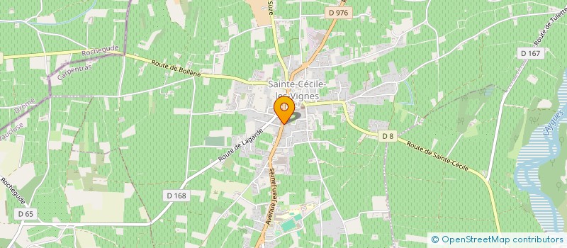 localisation de l'entreprise MADAME SOPHIE PIETRO  SAINTE-CECILE-LES-VIGNES