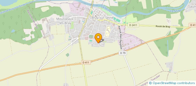 localisation de l'entreprise MADAME SOPHIE PILLON  BRAY-SUR-SEINE