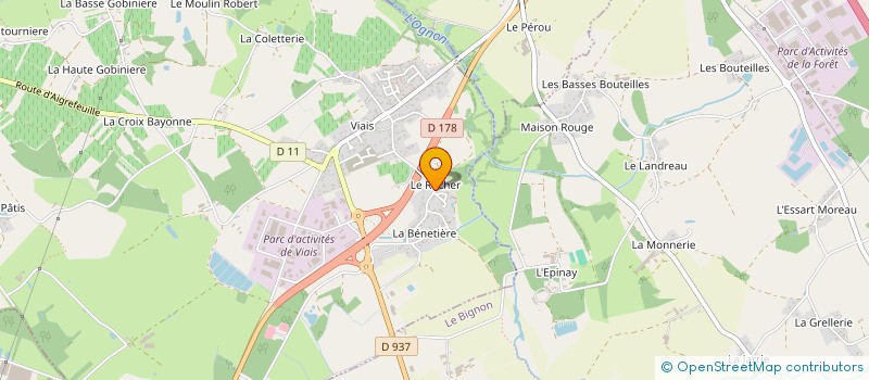 localisation de l'entreprise MADAME SOPHIE PILOQUET  PONT-SAINT-MARTIN