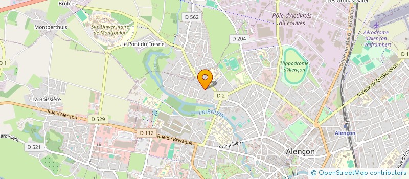 localisation de l'entreprise MADAME SOPHIE PIRONNEAU à ALENCON