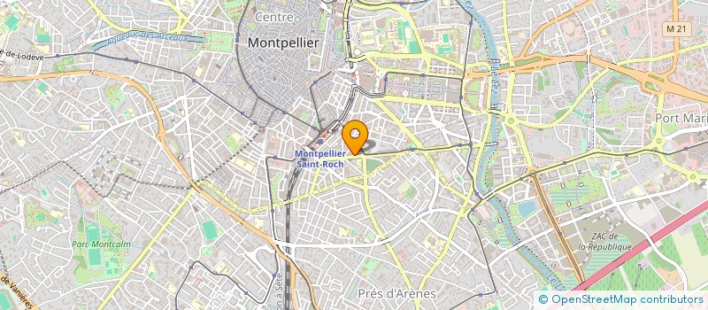 localisation de l'entreprise MADAME SOPHIE PITAVY à MONTPELLIER
