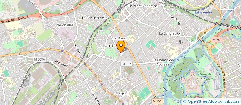 localisation de l'entreprise MADAME SOPHIE PLATEL  LAMBERSART