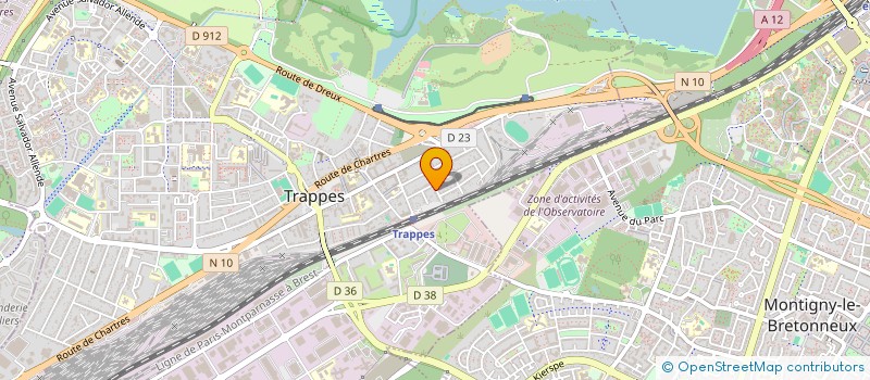 localisation de l'entreprise MADAME SOPHIE POENCE à TRAPPES
