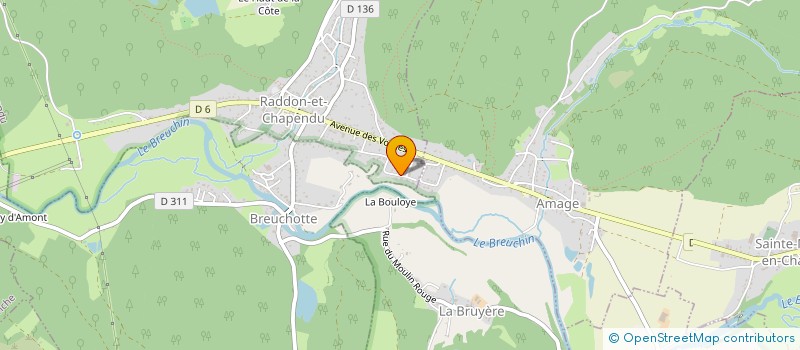 localisation de l'entreprise MADAME SOPHIE POIFOL à SAINT-BRESSON
