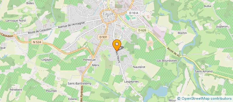 localisation de l'entreprise MADAME SOPHIE POLONIO à EAUZE