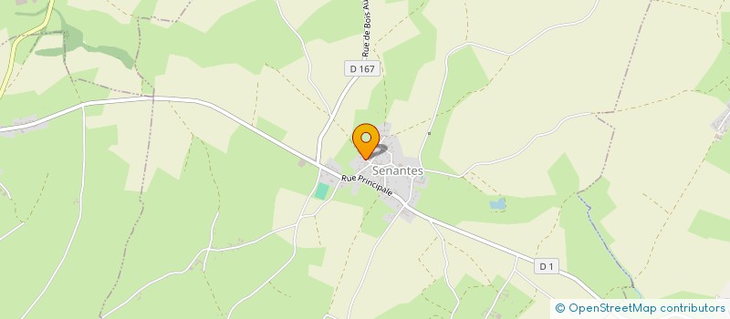 localisation de l'entreprise MADAME SOPHIE PONSODA  SENANTES