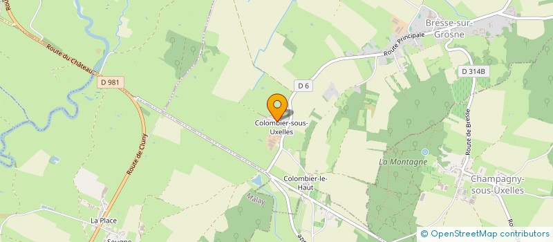 localisation de l'entreprise MADAME SOPHIE PONTOIRE  SIMANDRE