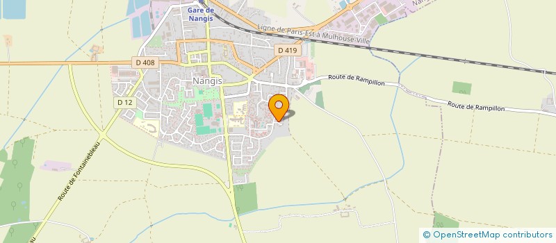 localisation de l'entreprise MADAME SOPHIE POTIEZ  NANGIS