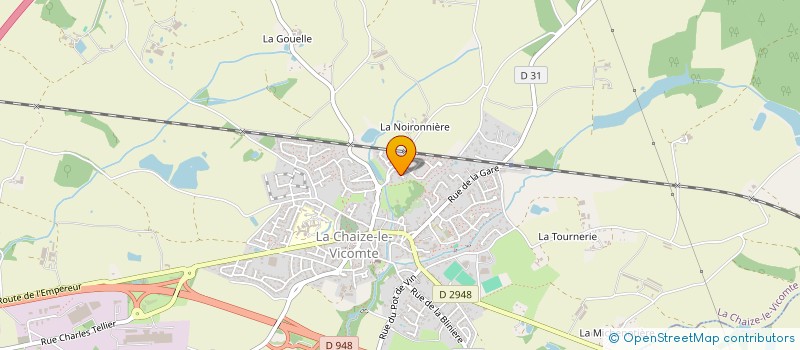 localisation de l'entreprise MADAME SOPHIE POUCHAIN à LA CHAIZE-LE-VICOMTE