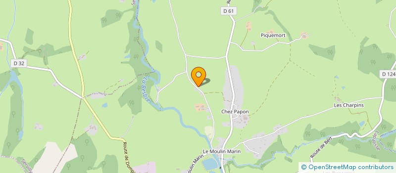 localisation de l'entreprise MADAME SOPHIE POUGNET  LAPALISSE