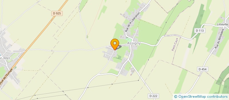 localisation de l'entreprise MADAME SOPHIE POULET  PETIT-CAUX