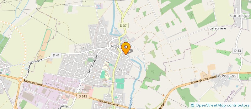 localisation de l'entreprise MADAME SOPHIE POUPART  MEZIDON VALLEE D'AUGE