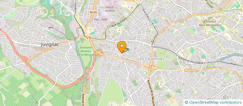 localisation de l'entreprise MADAME SOPHIE POURQUIE à MONTPELLIER