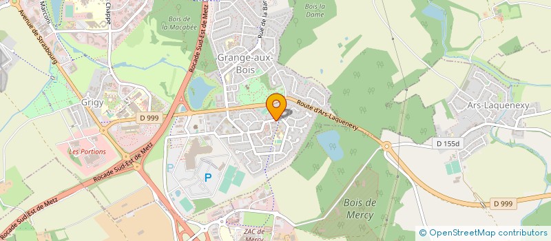 localisation de l'entreprise MADAME SOPHIE POUSSIN  METZ