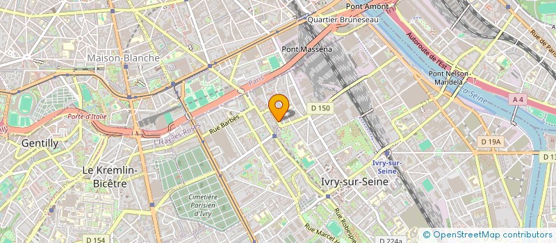 localisation de l'entreprise MADAME SOPHIE PRAK à IVRY-SUR-SEINE