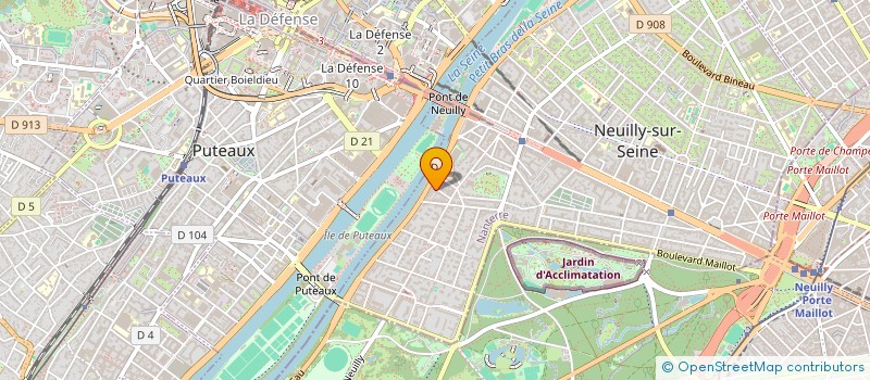 localisation de l'entreprise MADAME SOPHIE PREVOST à NEUILLY-SUR-SEINE