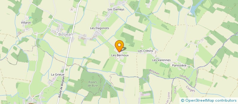 localisation de l'entreprise MADAME SOPHIE PREVOT  BOSJEAN