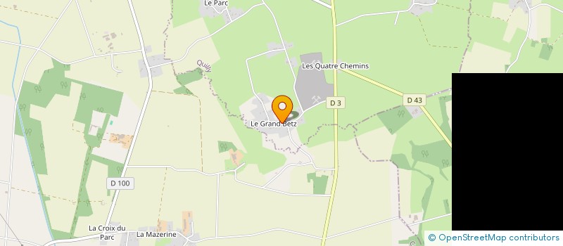 localisation de l'entreprise MADAME SOPHIE PREVOT  QUILLY