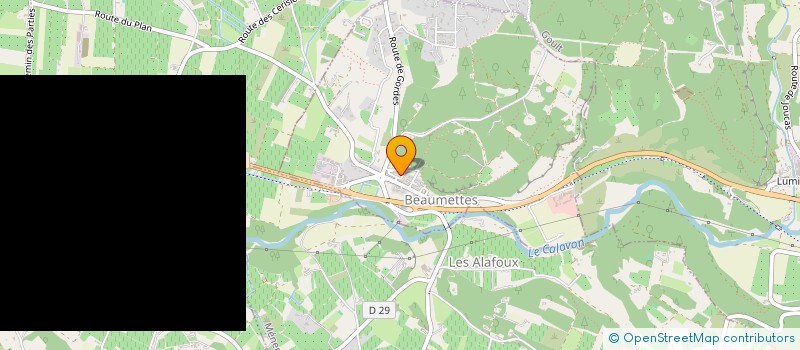 localisation de l'entreprise MADAME SOPHIE PRIOUL  JOUCAS