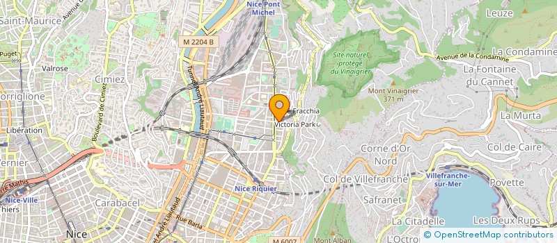 localisation de l'entreprise MADAME SOPHIE PUIGDENGOLAS  NICE