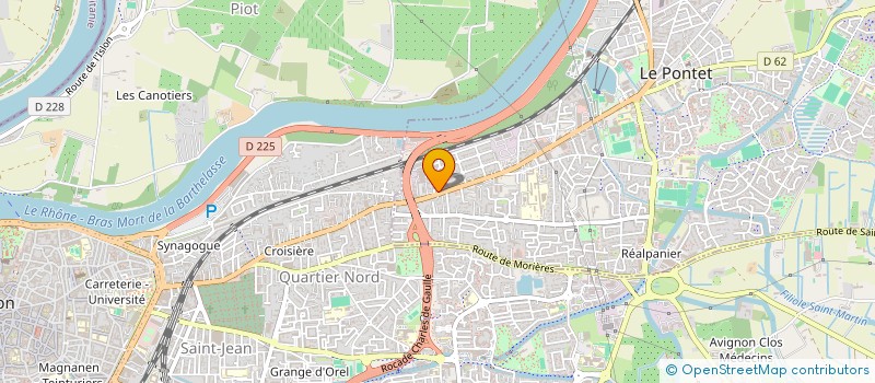 localisation de l'entreprise MADAME SOPHIE PUJO  LE PONTET